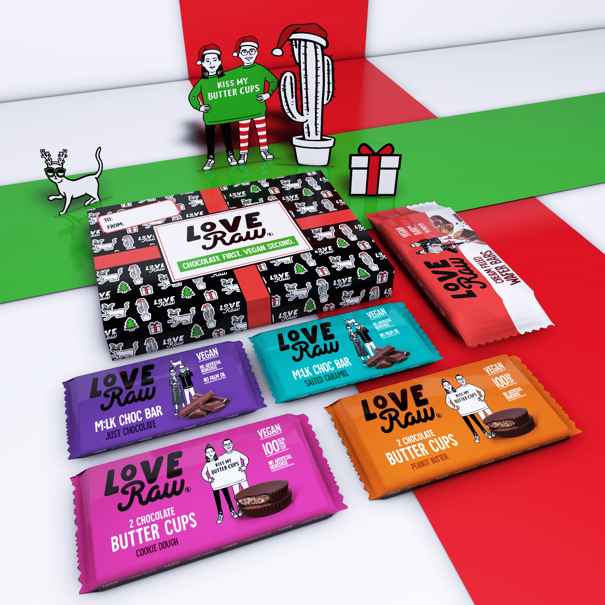 LoveRaw rolls out vegan Christmas selection boxes