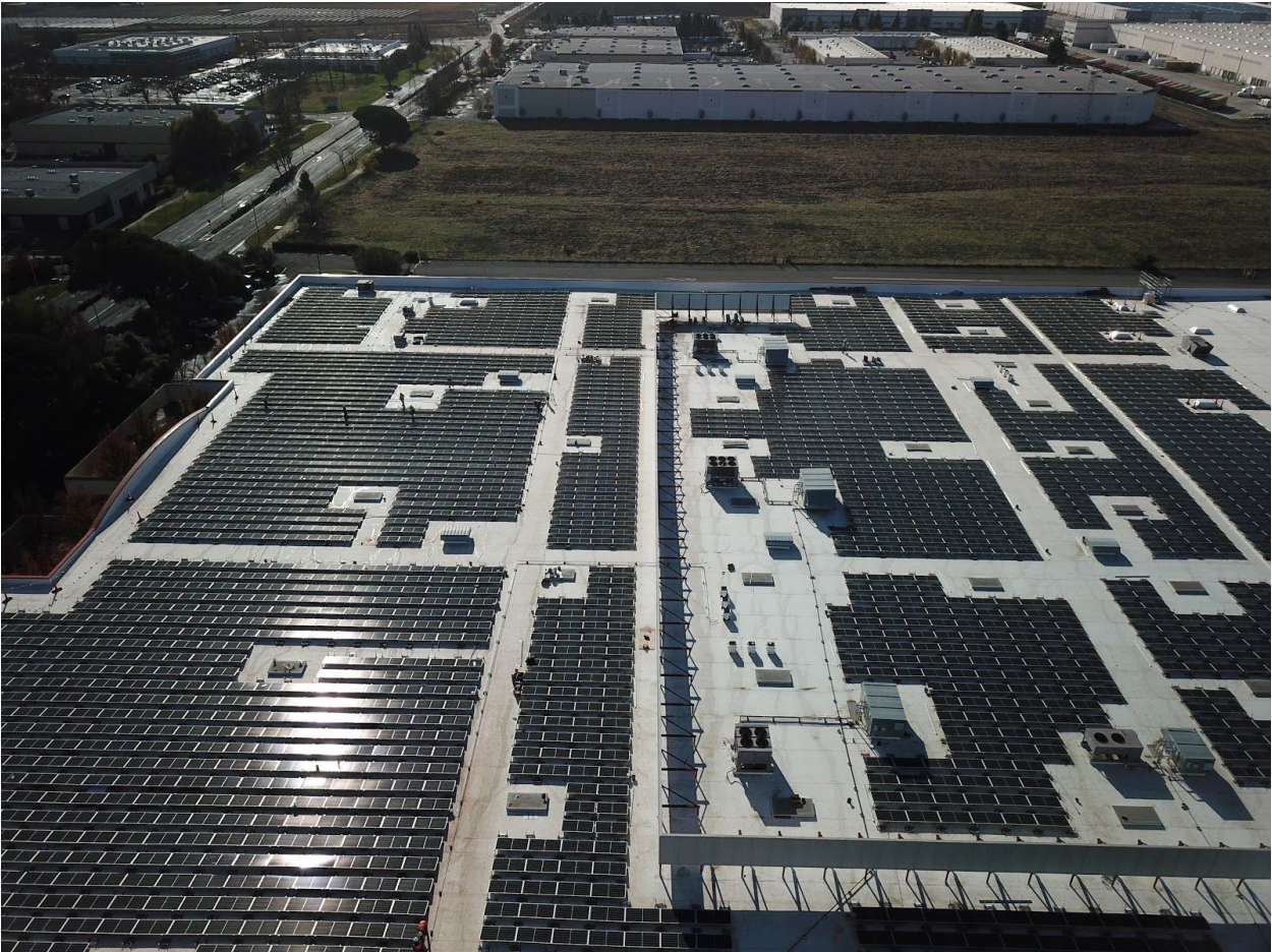 Guittard installs solar panels at Fairfield facility