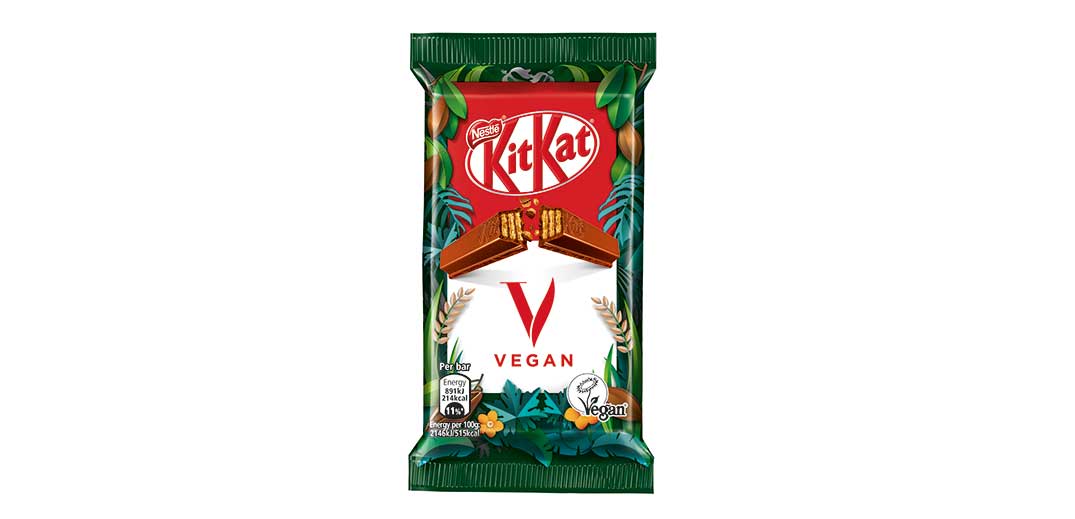 Nestlé to roll out vegan KitKat