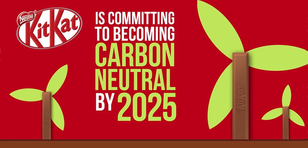 KitKat pledges to be carbon neutral by 2025