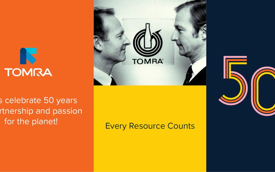 TOMRA marks 50th anniversary with exciting world without waste mission