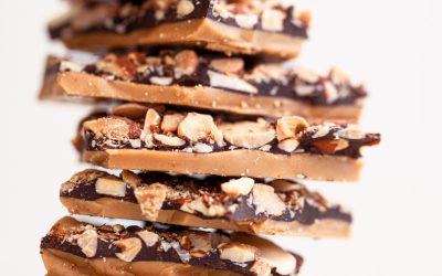 Sustainable indulgence with almonds and chocolate