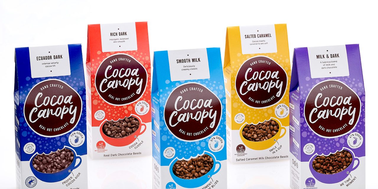 Cocoa Canopy adopts NatureFlex™ packaging